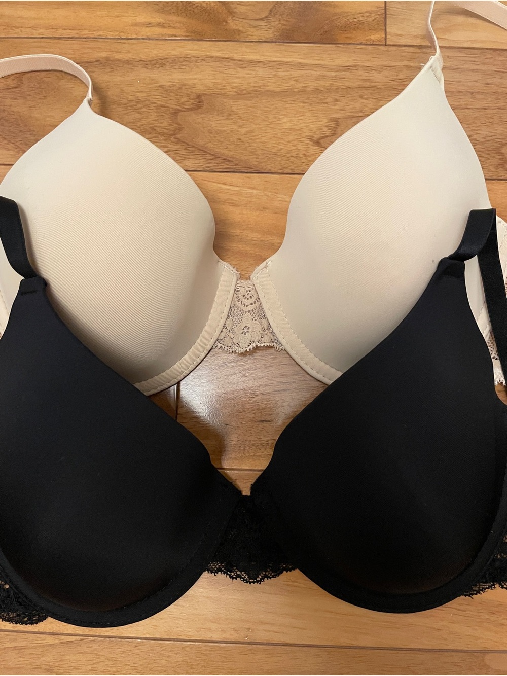 Joe Fresh Smooth Push-Up Bras in Black and Nude